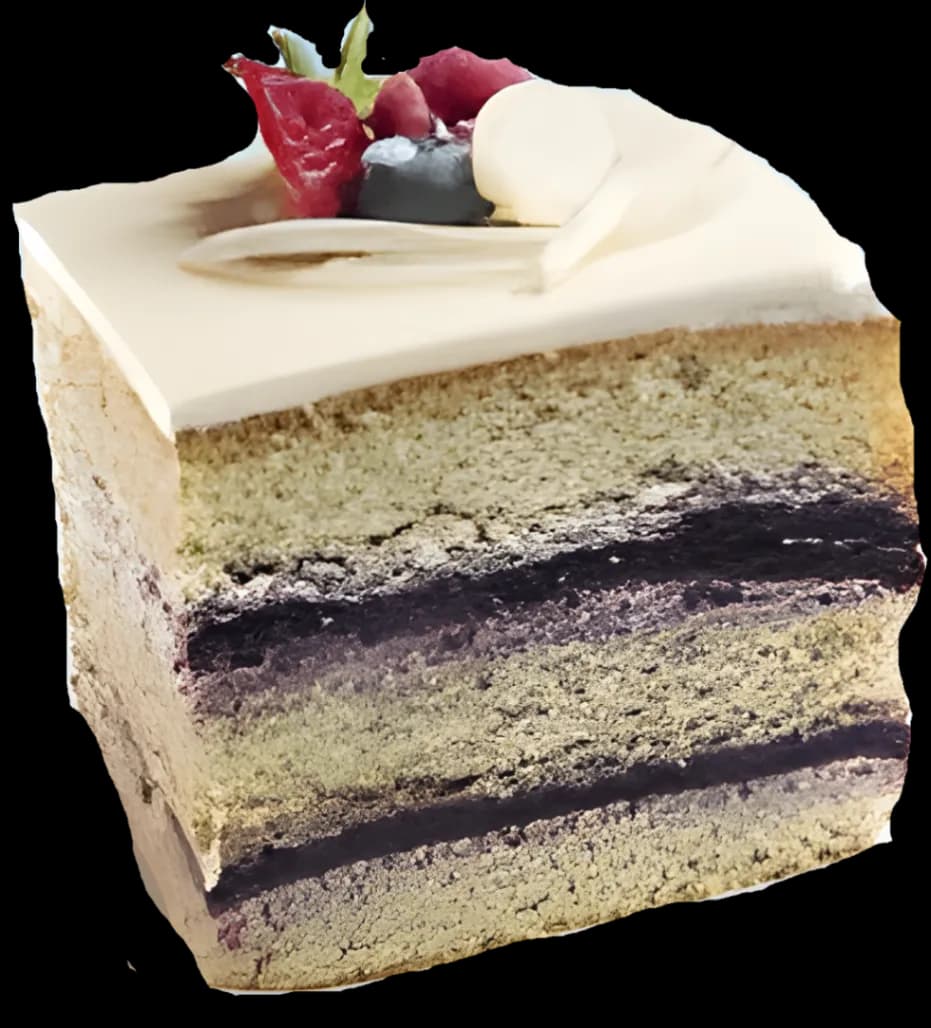 PORCION DE TORTA DE COCOBERRY